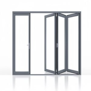 Aluminum alloy folding door
