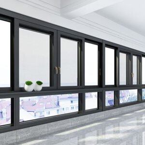 Aluminum alloy sliding window