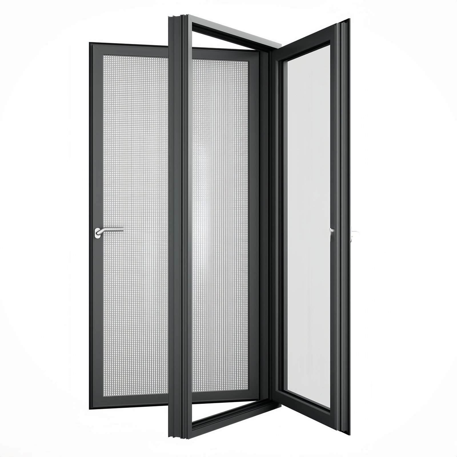 Aluminum alloy swing door - Image 2