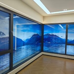 Aluminum alloy casement window